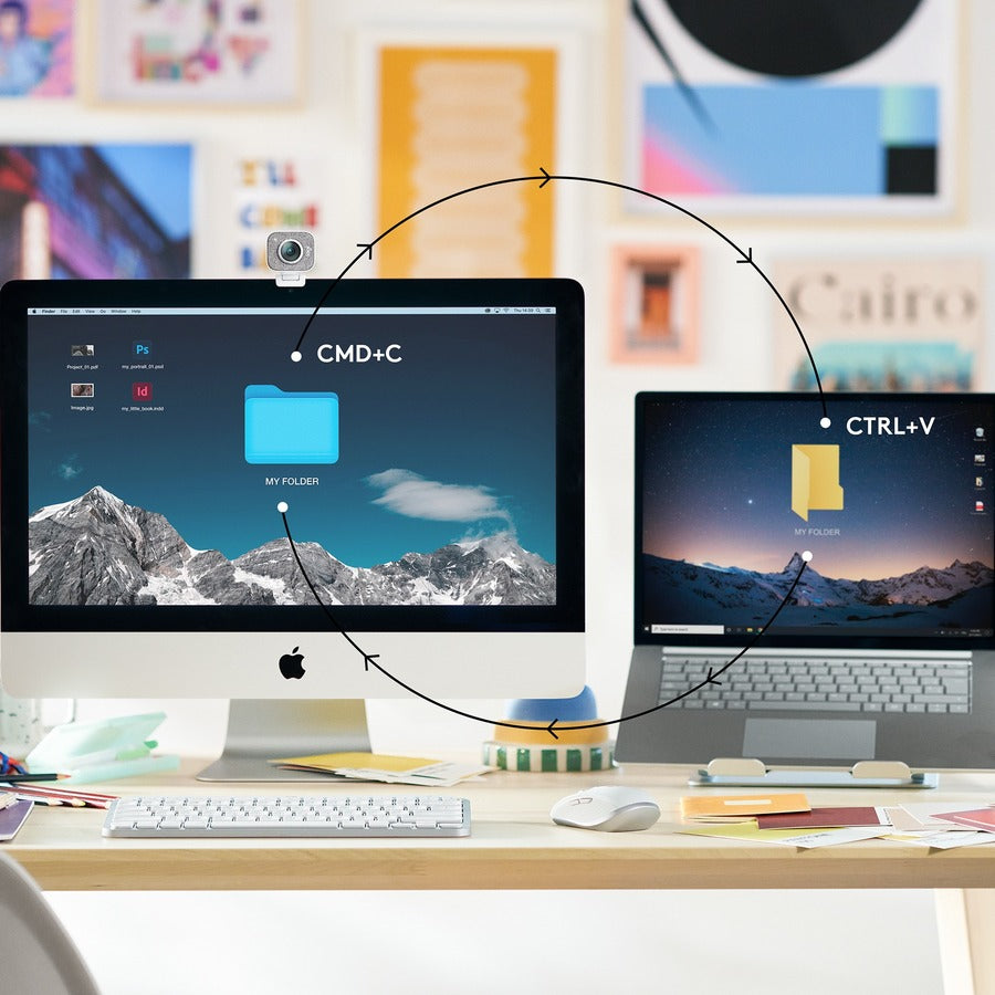 Mini-clavier Logitech MX Keys (rose) 920-010474