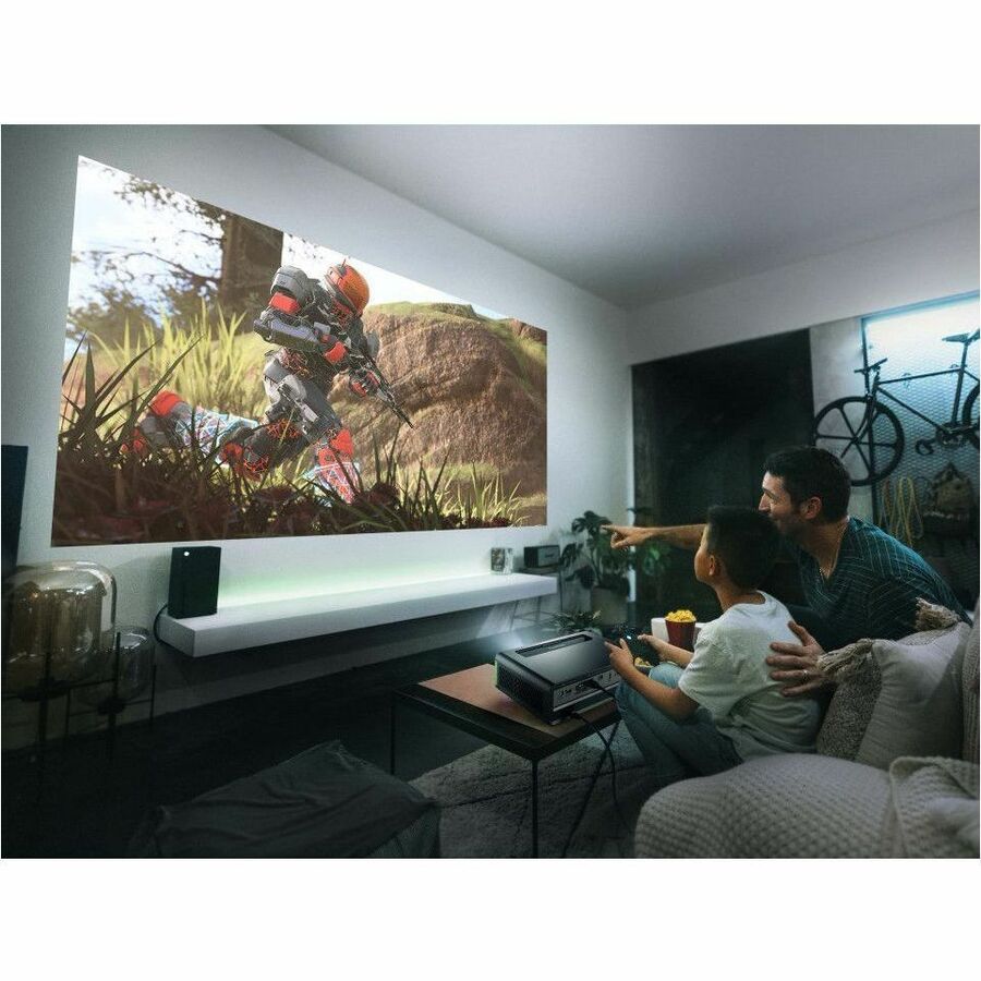 Projecteur LED à courte focale ViewSonic X2-4K - Montage mural, montage au plafond - Noir X2-4K