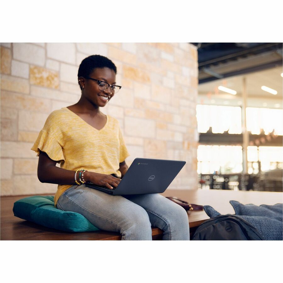 Dell Chromebook 11 3000 11 3110 Chromebook convertible 2 en 1 à écran tactile 11,6" - HD - Intel Celeron N4500 - 4 Go - Mémoire flash 64 Go - Clavier anglais (États-Unis) - Gris TJ37H