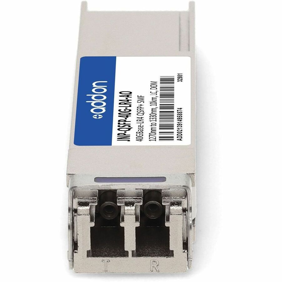 Émetteur-récepteur QSFP+ AddOn 40GBase-LR4 JNP-QSFP-40G-LR4-AO
