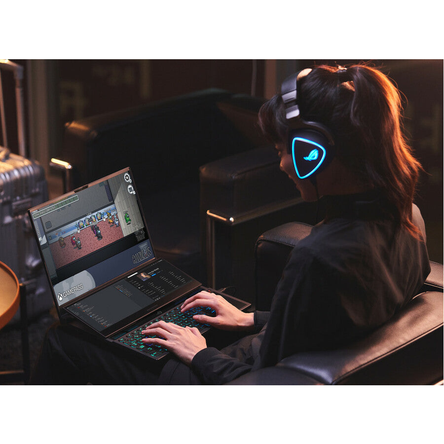 Ordinateur portable de jeu Asus ROG Zephyrus Duo 16 GX650 GX650RW-XS91-CA 16" - Full HD Plus - AMD Ryzen 9 6900HX - 32 Go - SSD 1 To GX650RW-XS91-CA