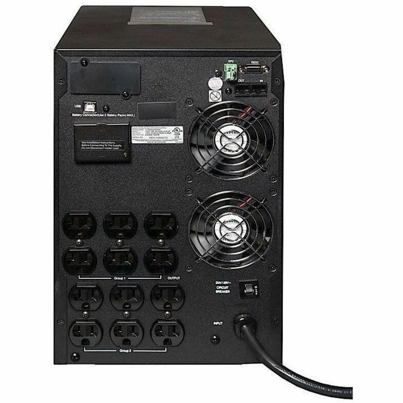 Onduleur tour Toshiba T1000 T1S0A1500AXA 1,5 kVA T1S0A1500AXA