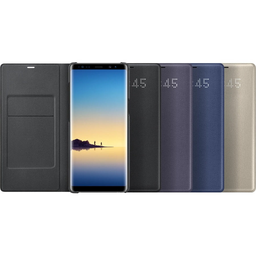Étui de transport Samsung View Cover (à rabat) pour smartphone Samsung Galaxy Note 8 - Noir EF-NN950PBEGCA