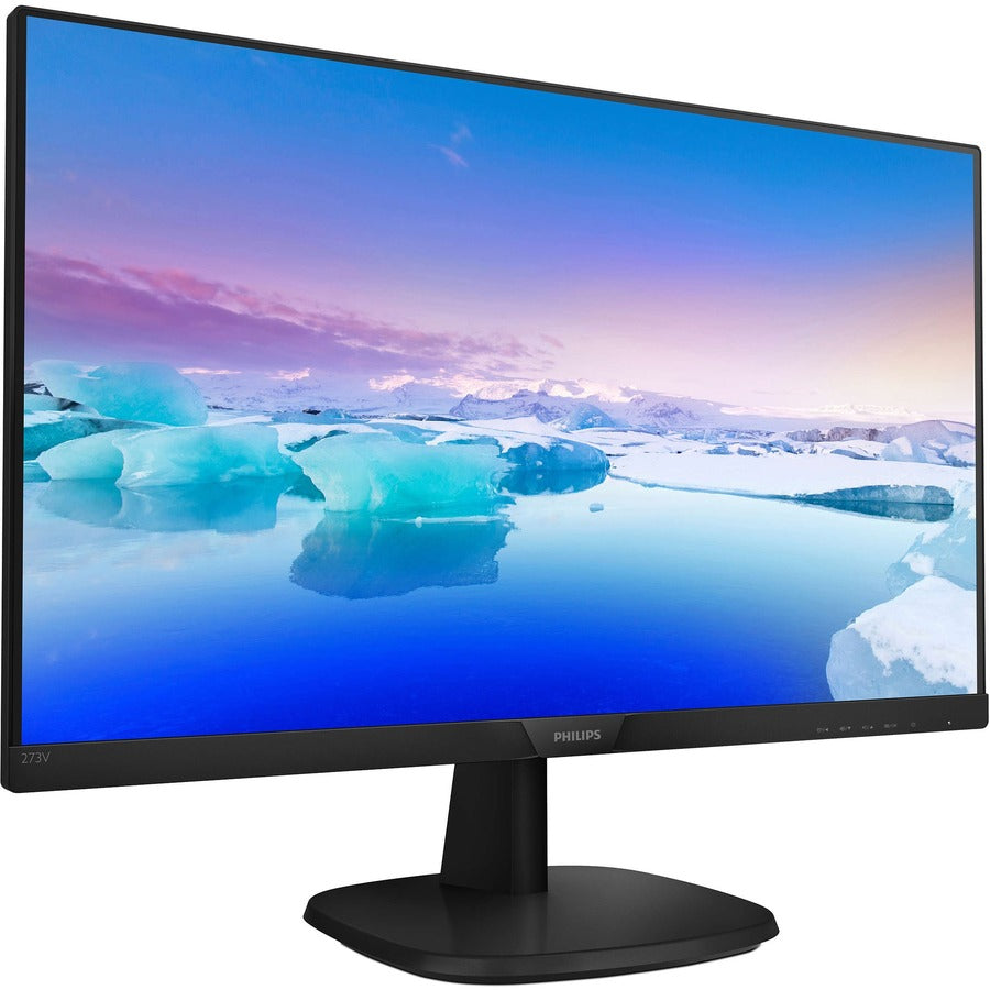 Philips V-line 243V7QJAB Full HD LCD Monitor - 16:9 - Textured Black 243V7QJAB