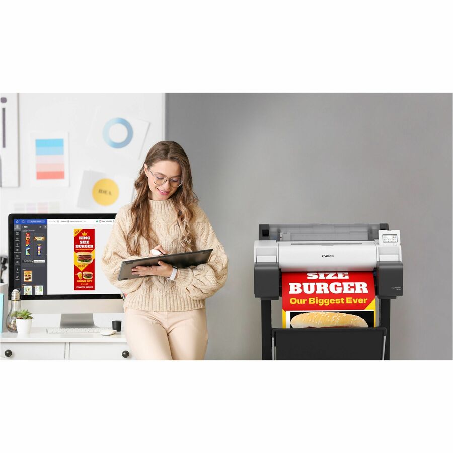 Canon imagePROGRAF TM-240 A0 Inkjet Large Format Printer - 24" Print Width - Color 6242C010AA