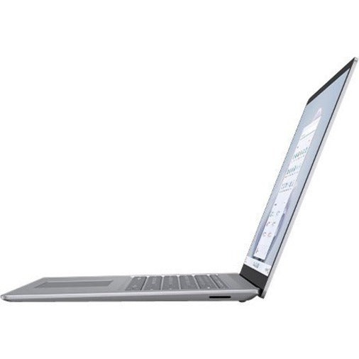 Ordinateur portable Microsoft Surface Laptop 5 13,5" à écran tactile - Intel Core i5 - Plateforme Intel Evo - 8 Go - SSD 512 Go - Clavier anglais - Platinum R1U-00001