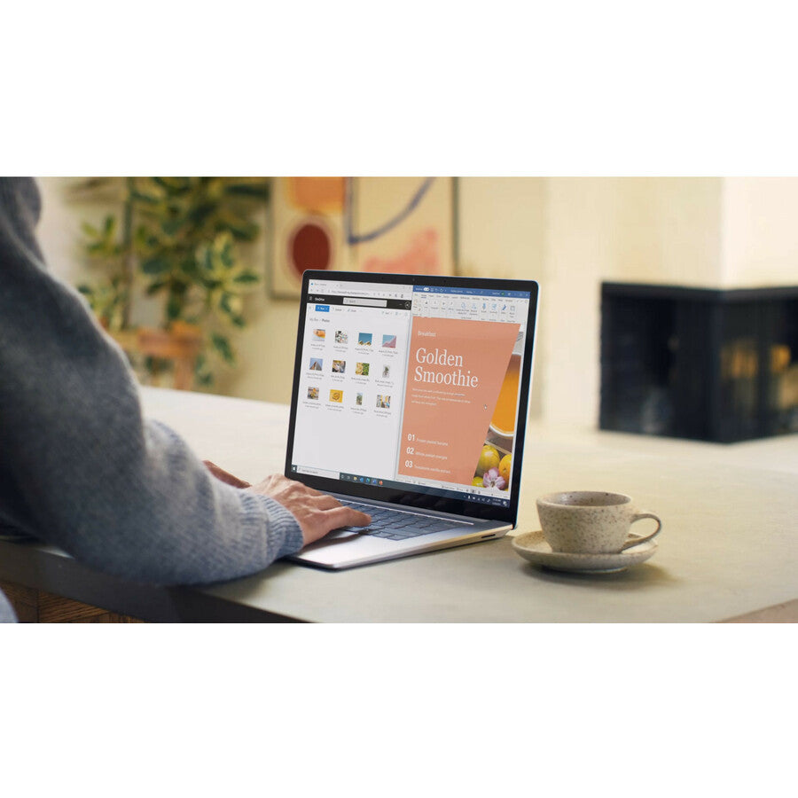Ordinateur portable Microsoft Surface Laptop 4 15" à écran tactile - Intel Core i7 11e génération i7-1185G7 - 16 Go - SSD 256 Go - Platinum 5IH-00024