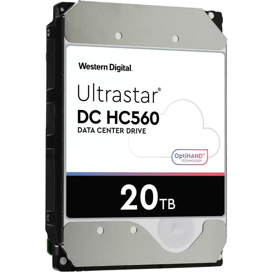 Disque dur WD Ultrastar DC HC560 WUH722020ALE6L4 20 To - 3,5" interne - SATA (SATA/600) - Méthode d'enregistrement magnétique conventionnel (CMR) 0F38755