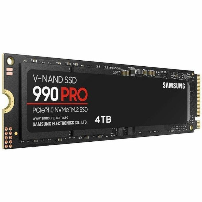 Disque SSD Samsung 990 PRO 4 To - M.2 2280 interne - PCI Express NVMe (PCI Express 4.0 x4) MZ-V9P4T0B/AM