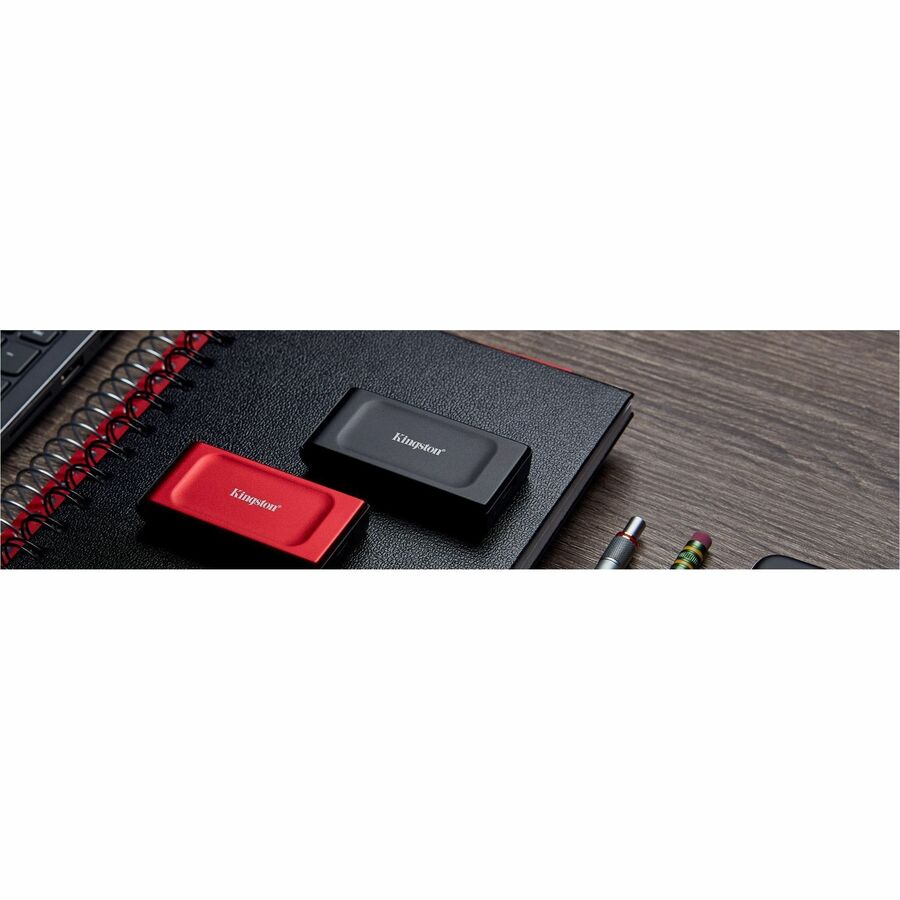 Disque SSD portable Kingston XS1000 1 To - Externe - Rouge SXS1000R/1000G