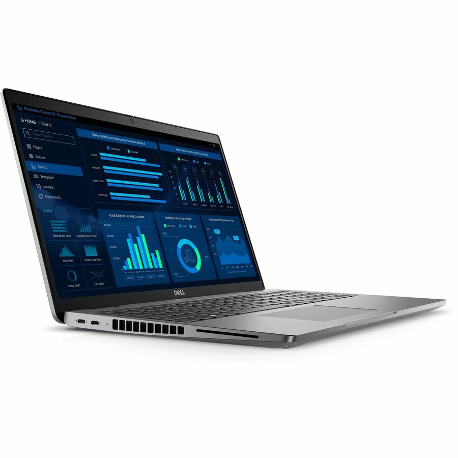 Station de travail mobile Dell Precision 3000 3581 15,6" - Full HD - Intel Core i7 13e génération i7-13700H - Technologie vPro - 16 Go - SSD 512 Go - Clavier anglais (États-Unis) - Gris Titane X7YC2