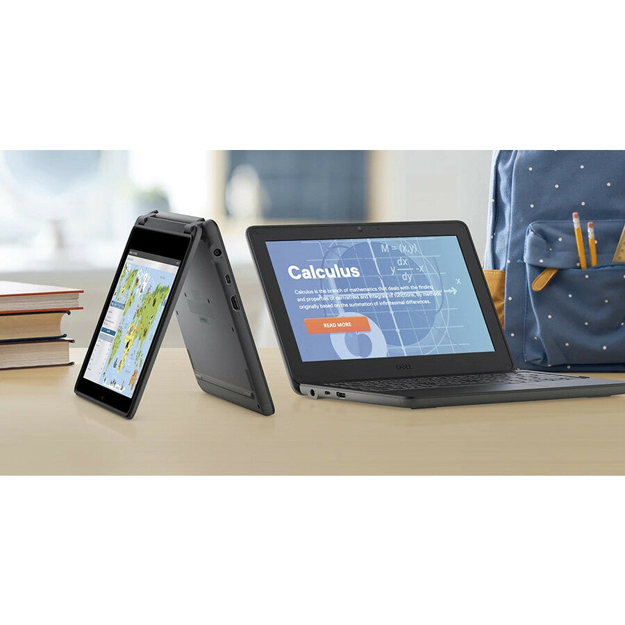 Ordinateur portable Dell Latitude 3000 3120 11,6" - Disque dur - Intel Celeron N5100 - 4 Go - SSD 128 Go - Clavier anglais (États-Unis) 5FXHV