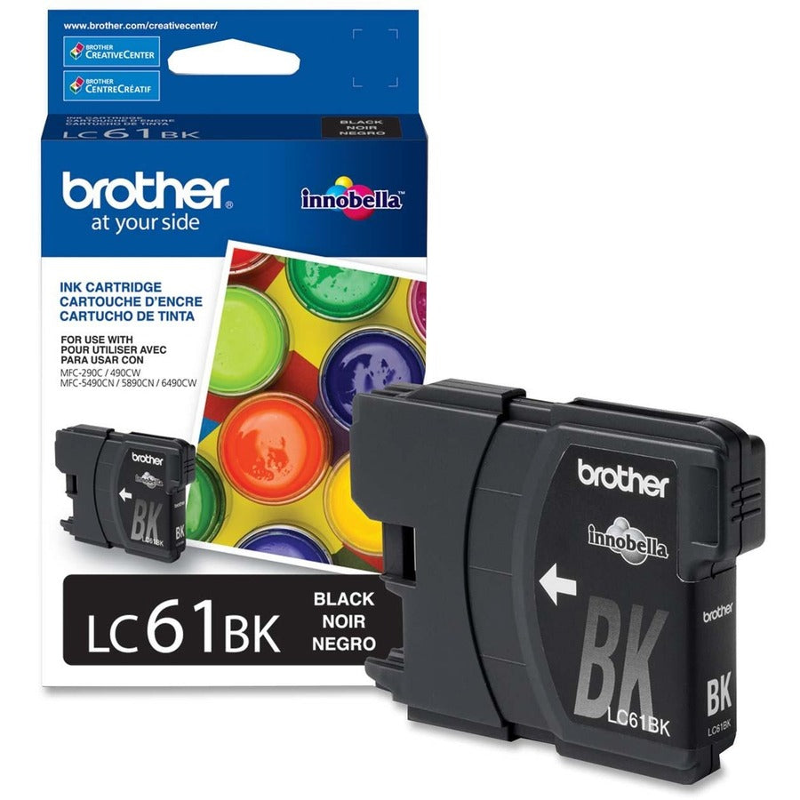 Cartouche d'encre d'origine Brother LC61BKS