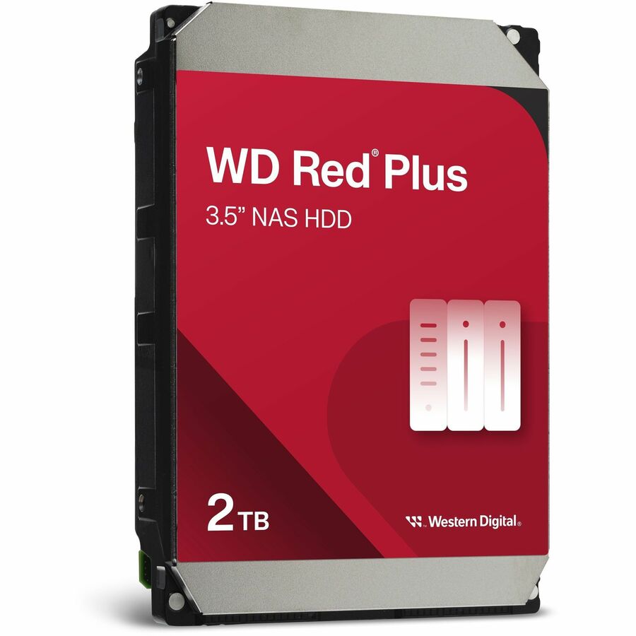Disque dur WD Red Plus WD20EFPX 2 To - 3,5" interne - SATA (SATA/600) WD20EFPX