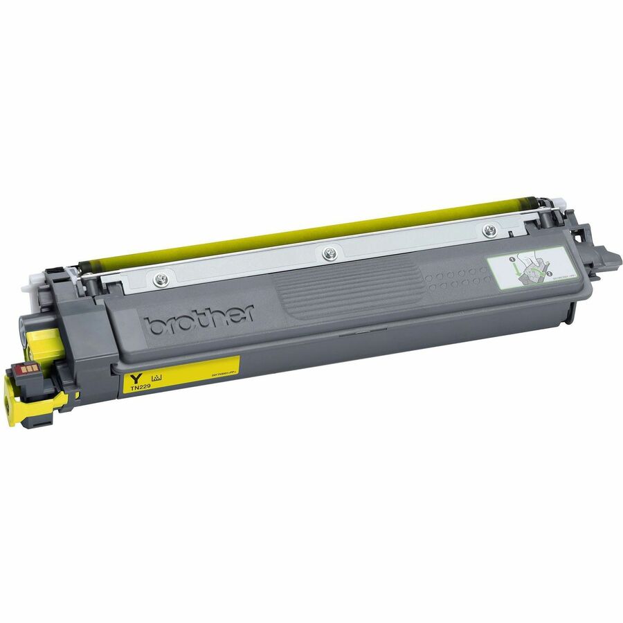 Cartouche de toner laser Brother d'origine à rendement standard - Jaune - 1 unité TN229Y
