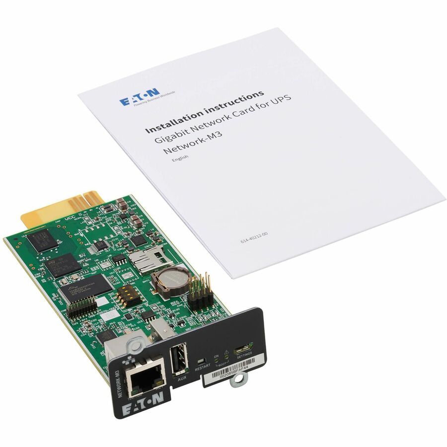 Carte Ethernet Gigabit Eaton NETWORKM3