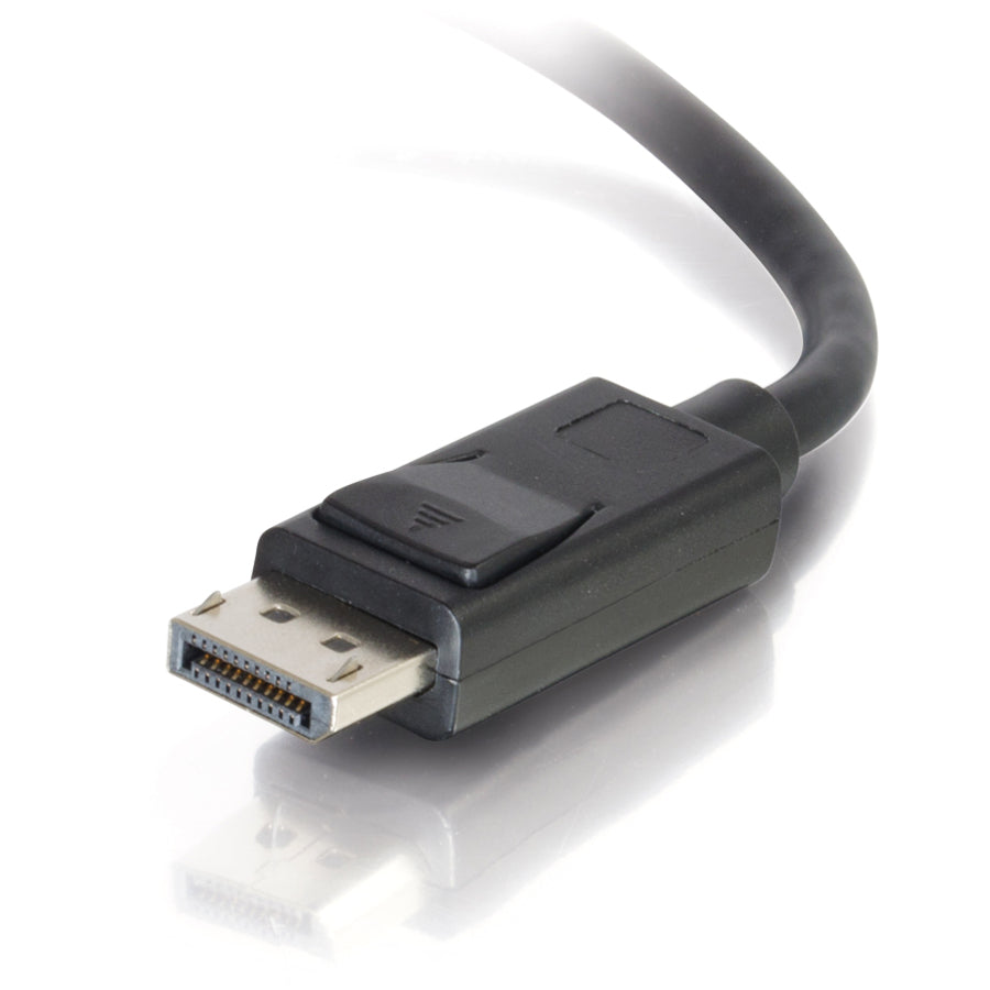 Câble DisplayPort C2G de 1,8 m avec loquets 8K UHD M/M - Noir 54401