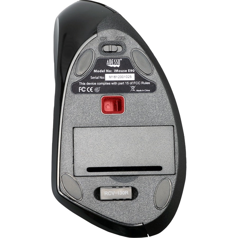 Adesso iMouse E90 - Souris ergonomique verticale sans fil pour gaucher IMOUSE E90