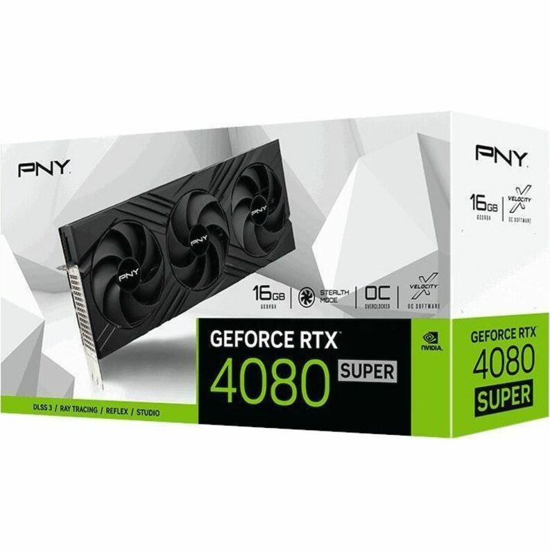 Carte graphique PNY NVIDIA GeForce RTX 4080 SUPER - 16 Go GDDR6X VCG4080S16TFXPB1-O