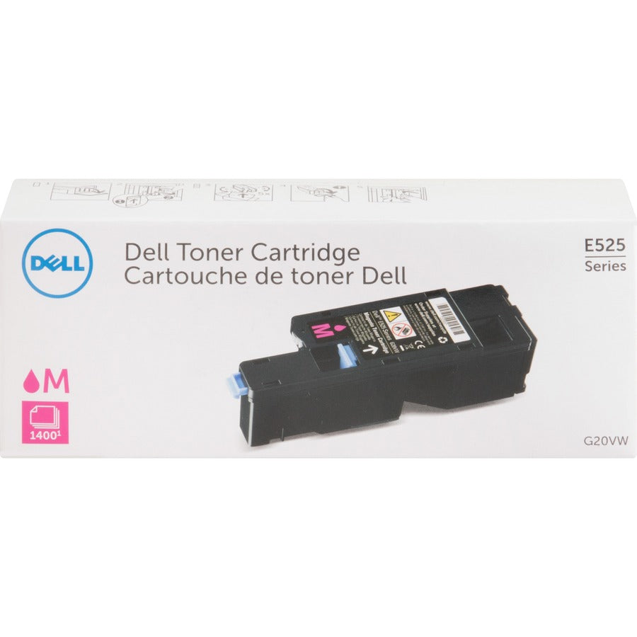 Cartouche de toner laser Dell d'origine à rendement standard - Magenta - 1 unité G20VW