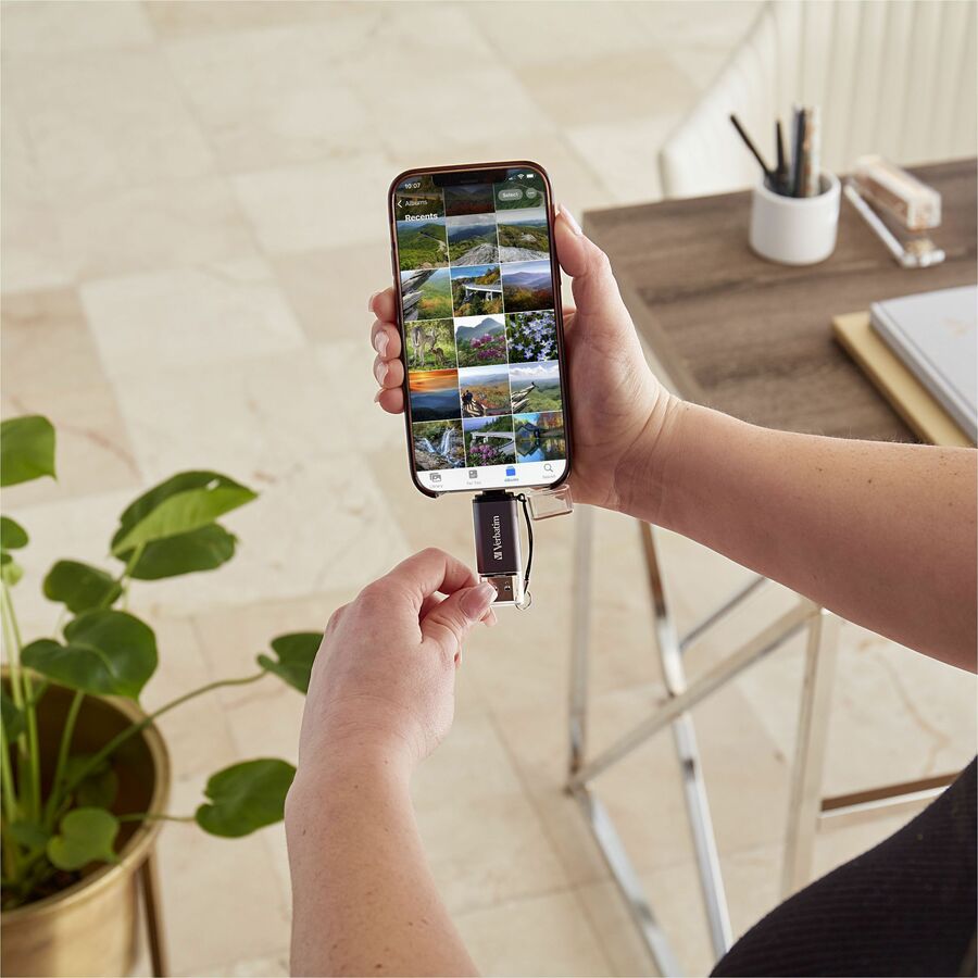 Clé USB 3.2 (1ère génération) Type A Verbatim Store 'n' Go Dual 128 Go 71276