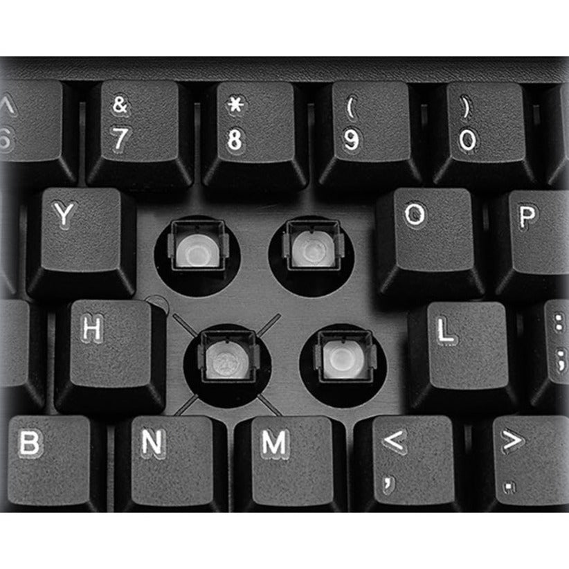 Adesso WKB-1100CB - Ensemble mini-clavier et souris sans fil résistant aux éclaboussures WKB-1100CB