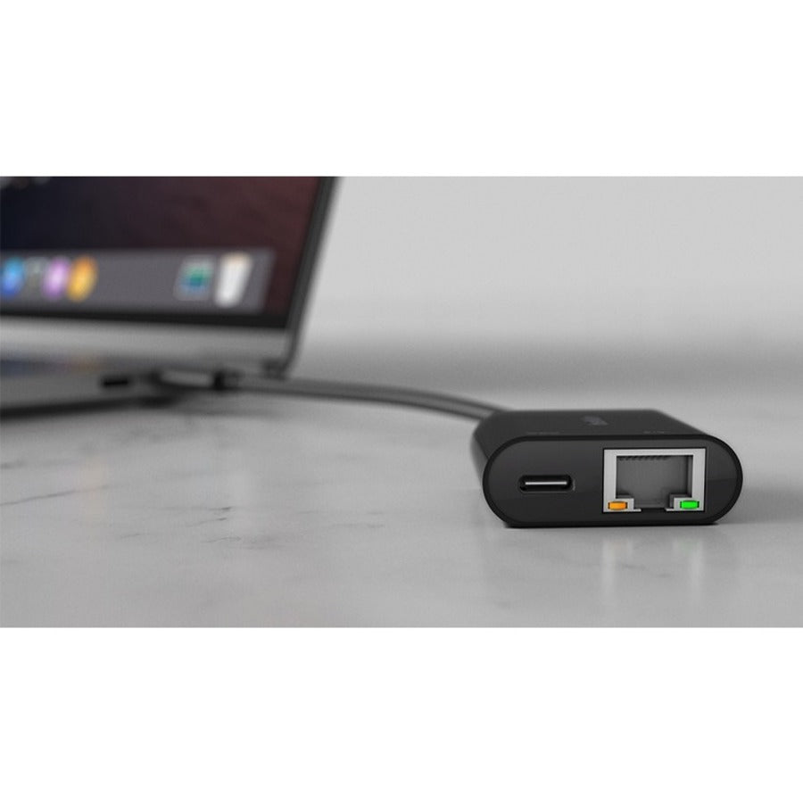 Adaptateur USB-C vers Ethernet + charge Belkin INC001BTBK