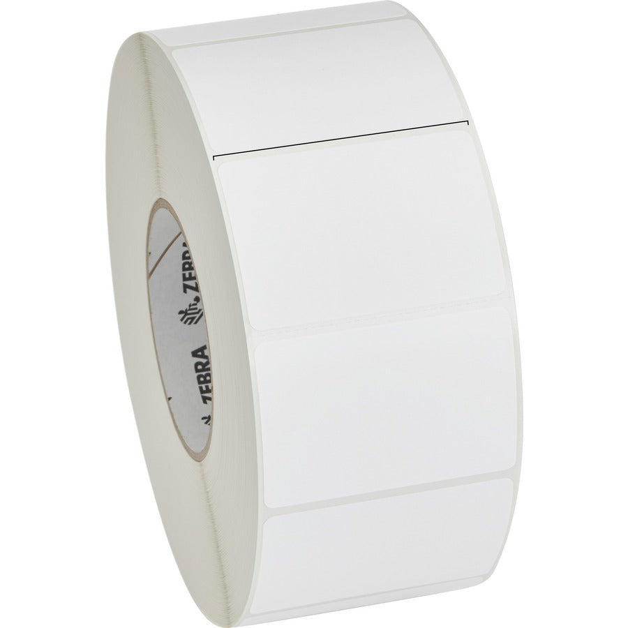 Zebra Label Kimdura Polypro 3 x 2 pouces Transfert thermique Zebra PolyPro 4000T 3 pouces noyau 10011689