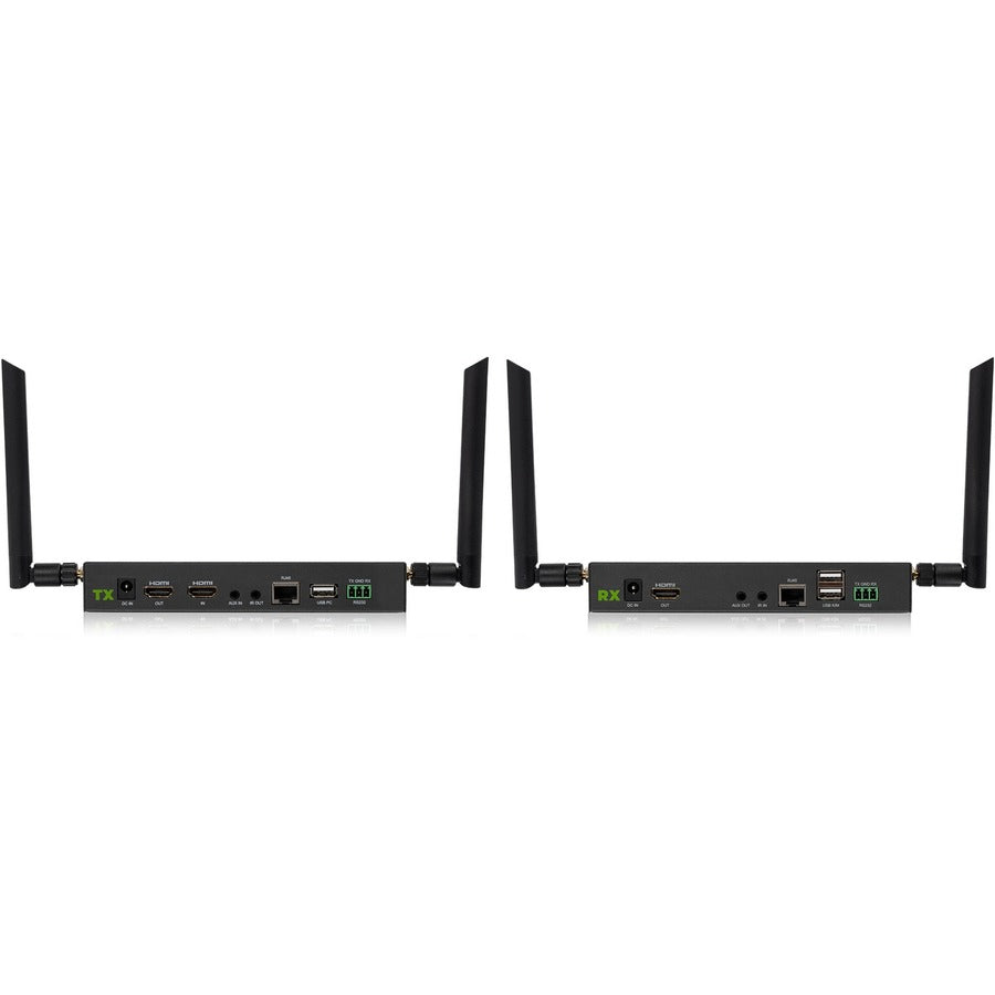 Kit émetteur et récepteur vidéo sans fil longue portée 4K IOGEAR avec relais local GWLRSSKIT4K