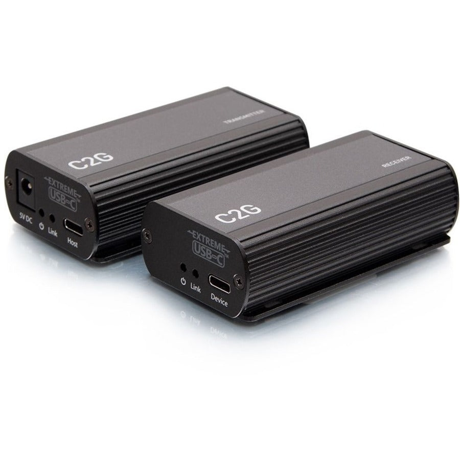 C2G 1-Port USB C Extender Transmitter to Receiver Kit - USB 3.2 Gen 1 C2G54278