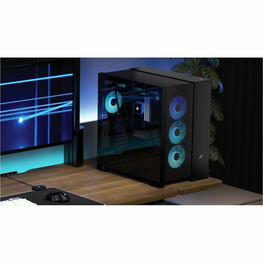 Boîtier PC Corsair 6500X mi-tour à double compartiment - Noir CC-9011257-WW