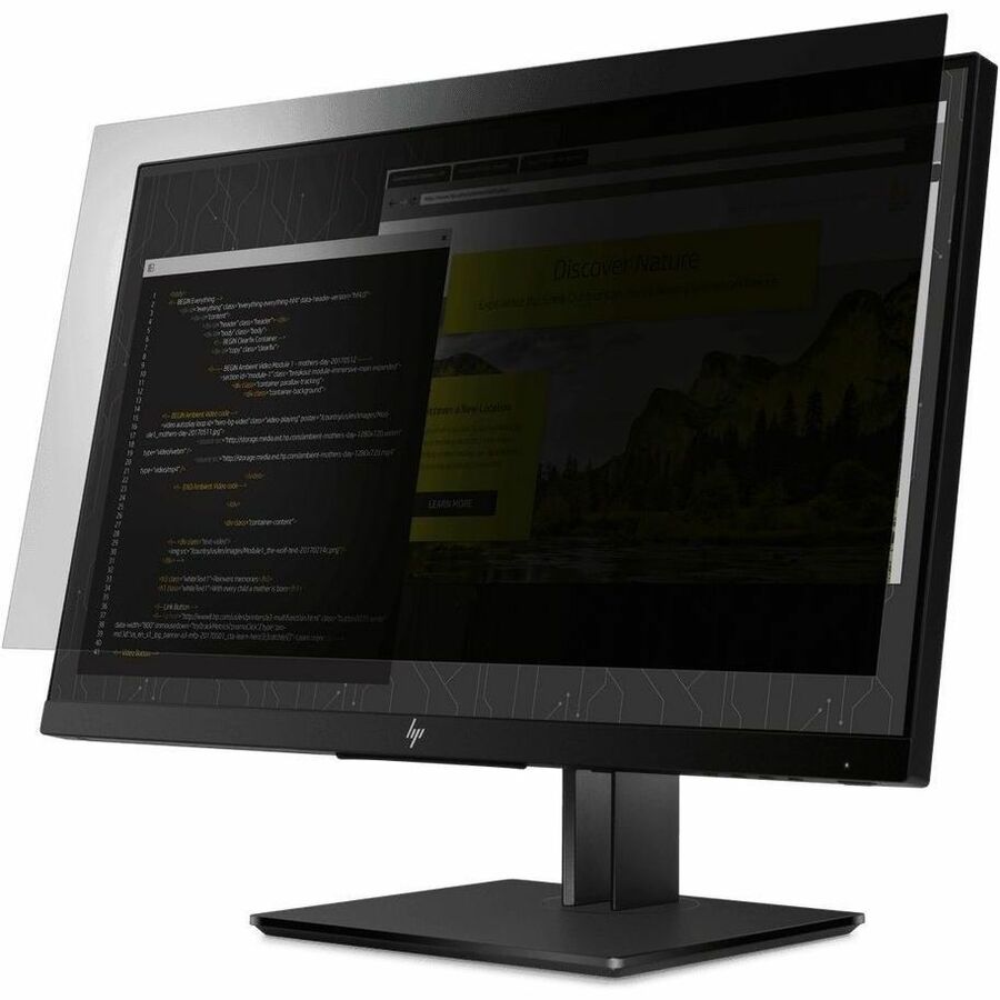 Écran de confidentialité Targus 4Vu pour HP EliteDisplay E243 et HP Z24nf G2, paysage transparent AST039GLZ