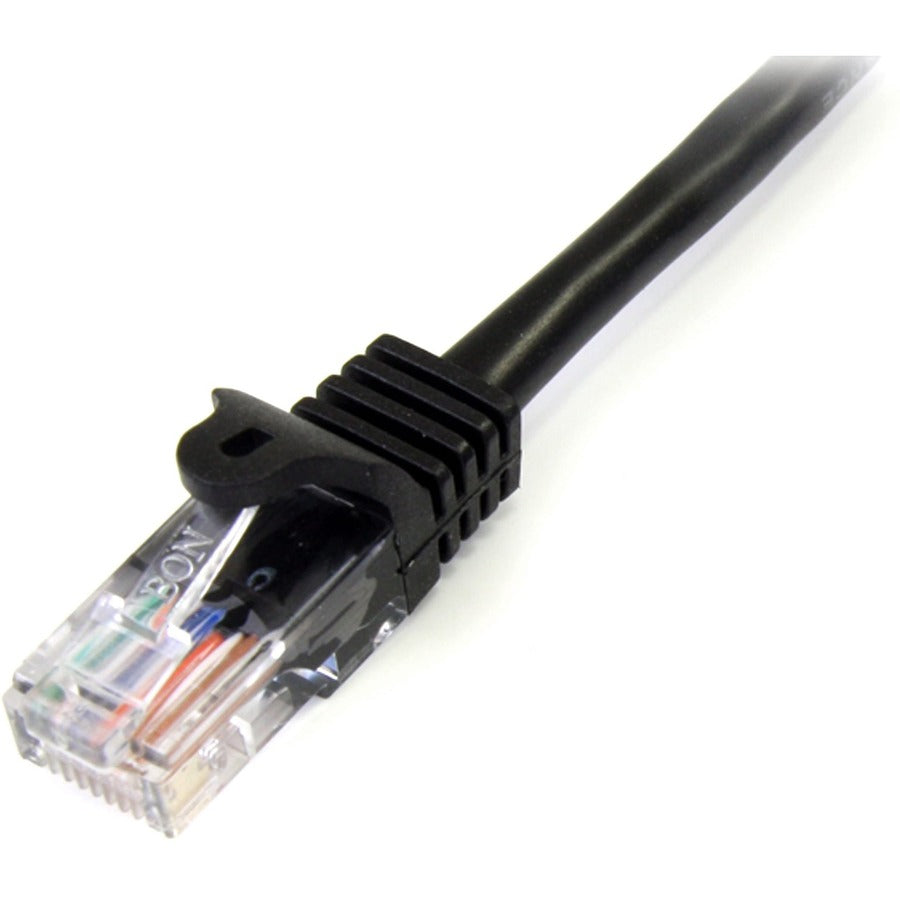 Câble patch UTP Cat5e anti-accroc StarTech.com - RJ-45 (M) - RJ-45 (M) - 30,5 m - UTP - (CAT 5e) - noir 45PATCH100BK