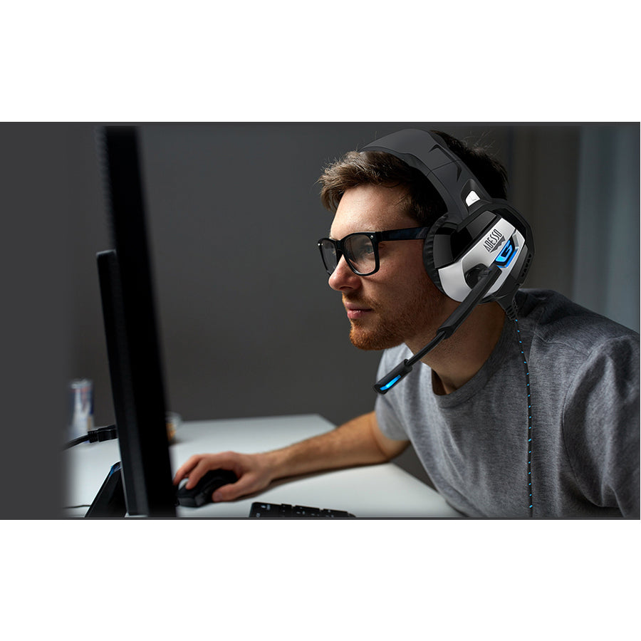 Casque de jeu USB stéréo Adesso avec microphone XTREAM G2