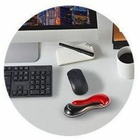 Repose-poignet pour souris/trackball Kensington Slim Duo Gel K62440NA