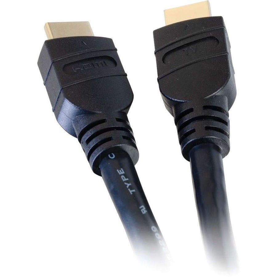 C2G 35ft (10.7m) Active High Speed HDMI® Cable 4K 60Hz - In-Wall CL3-Rated 41414