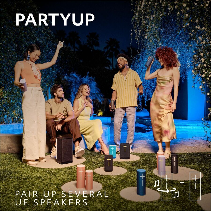 Système d'enceintes Bluetooth portable Ultimate Ears MEGABOOM 4 - Rouge framboise 984-001994