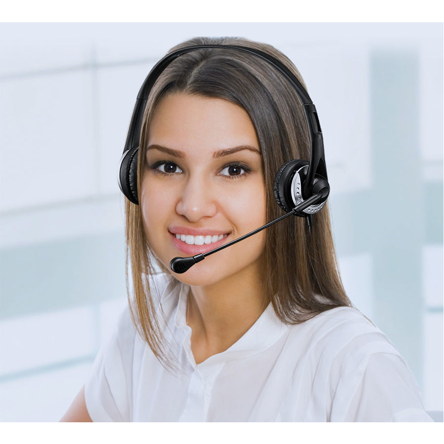 Casque filaire USB Adesso avec microphone intégré XTREAM P2