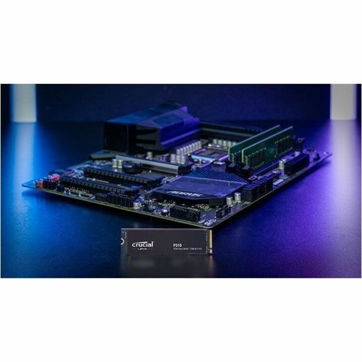 Disque SSD Crucial P310 500 Go - M.2 2280 interne - PCI Express NVMe (PCI Express NVMe 4.0 x4) CT500P310SSD8