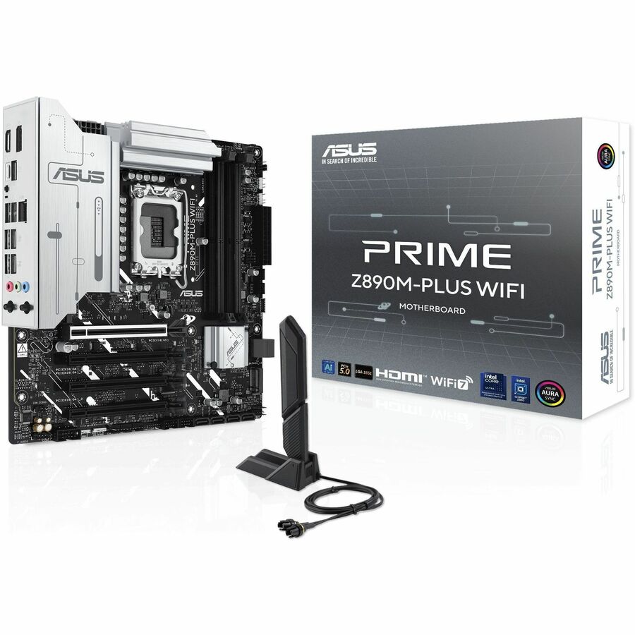 Carte mère de bureau gaming Asus Prime PRIME Z890M-PLUS WIFI - Chipset Intel Z890 PRIME Z890M-PLUS WIFI