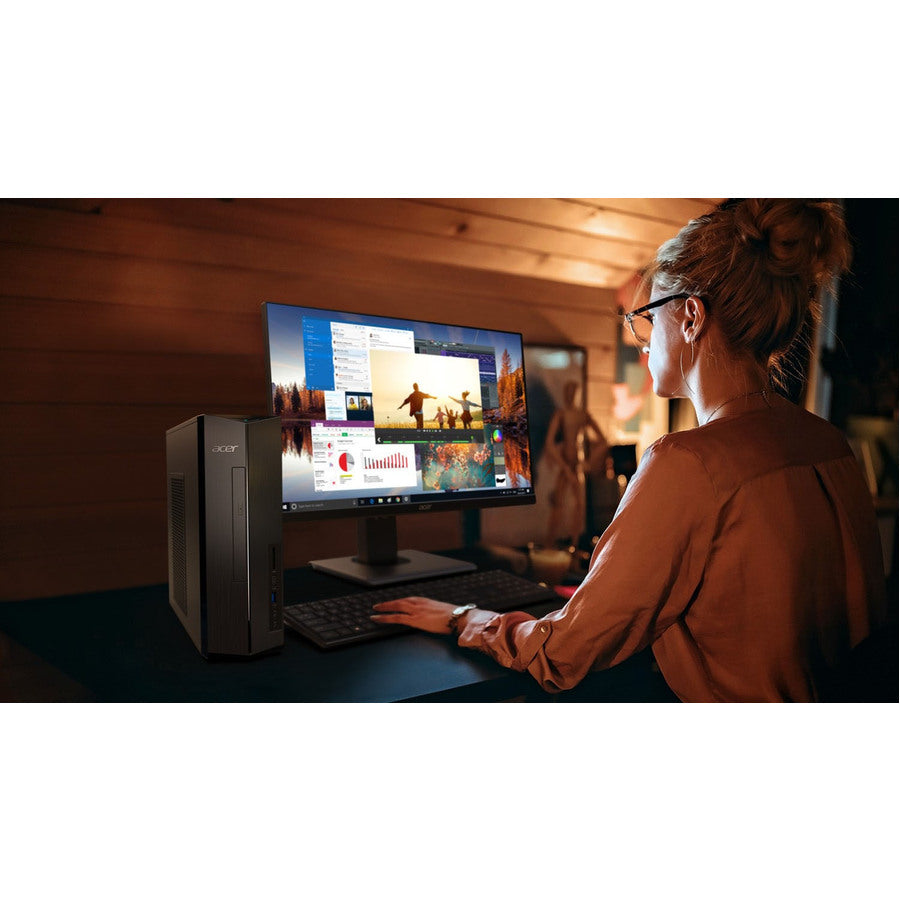 Ordinateur de bureau Acer Aspire TC-1780 TC-1780-UR11 - Intel Core i5 13e génération i5-13400 - 16 Go - SSD 512 Go DT.BK9AA.001