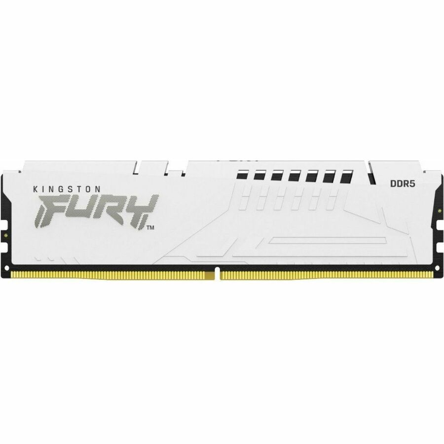 Kingston 64 Go (4 x 16 Go) DDR5 6 000 MT/s CL40 FURY Beast Blanc XMP KF560C40BWK4-64