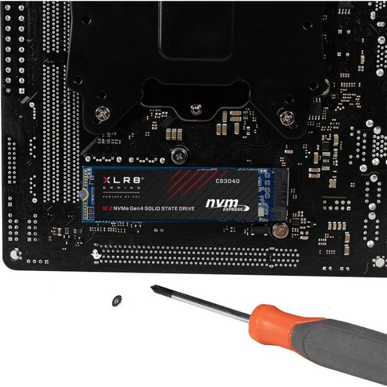 Disque SSD PNY XLR8 CS3040 500 Go - M.2 2280 interne - PCI Express NVMe (PCI Express NVMe 4.0 x4) M280CS3040-500-RB