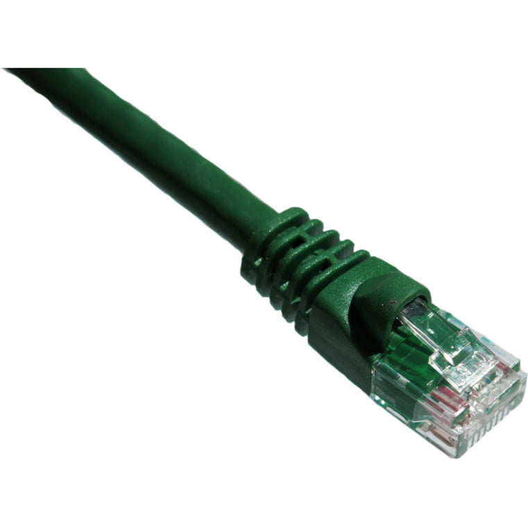 Câble de raccordement Axiom 3FT CAT6 UTP 550 MHz avec gaine moulée anti-accroc (vert) C6MB-N3-AX