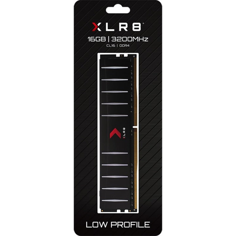 Mémoire de bureau à profil bas PNY XLR8 DDR4 3200 MHz MD16GD4320016LP