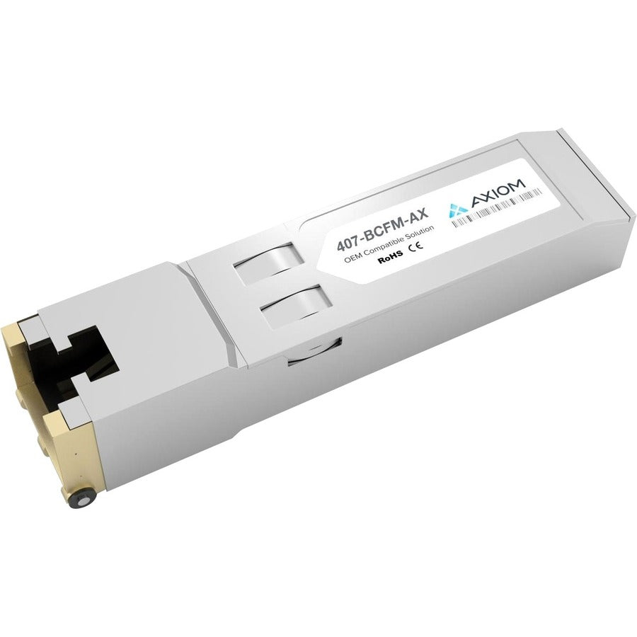 Émetteur-récepteur SFP+ Axiom 10GBASE-T pour Dell - 407-BCFM 407-BCFM-AX