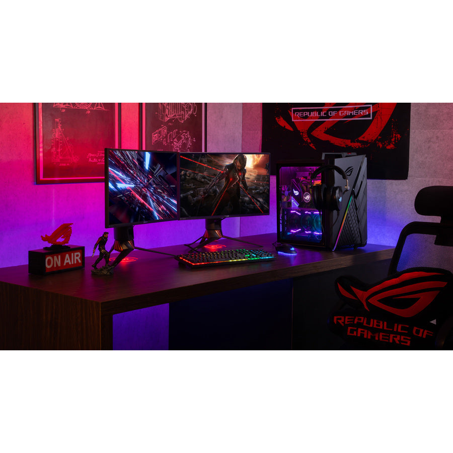 Asus ROG Strix GA35 G35DX-DSR990 Gaming Desktop Computer - AMD Ryzen 9 5900X - 16 GB - 1 TB HDD - 1 TB SSD - Star Black G35DX-DSR990