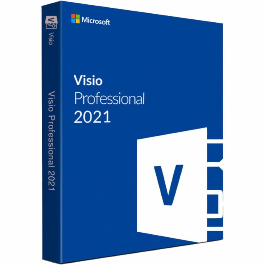 Microsoft Visio 2021 Professional - Pack Box - 1 PC - Sans support D87-07622