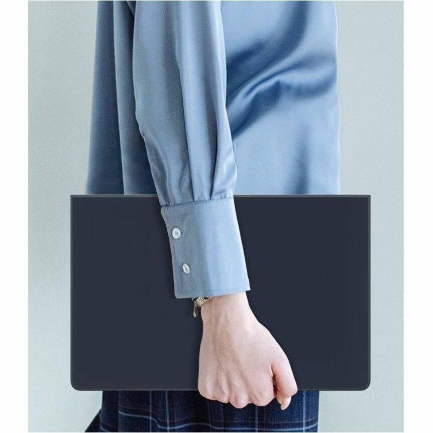 Étui avec clavier et housse de protection pour tablette Samsung Book Cover (pliable) Samsung Galaxy Tab S9, Galaxy Tab S9 FE, stylet - Noir EF-DX710BBEGCA