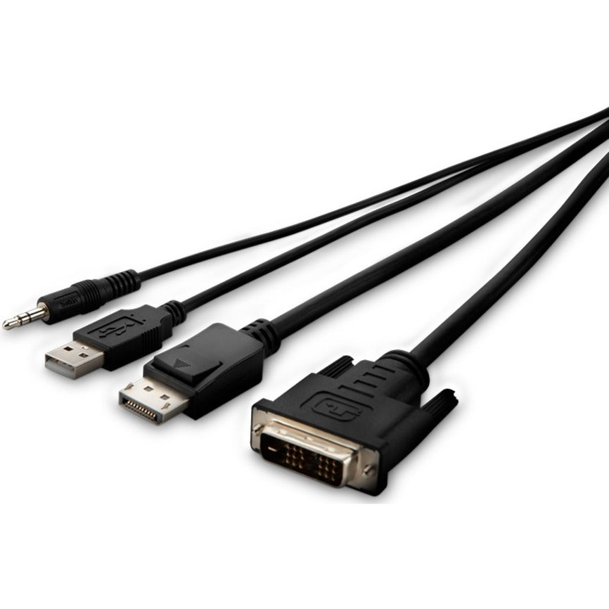 Câble Belkin TAA (1) DVI vers HDMI (1) DP-DP/USB/AUD F1DN2CC-DHPP6T